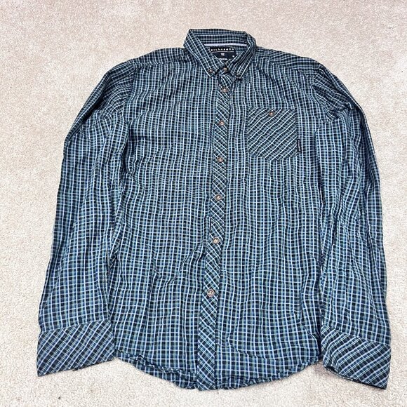 Billabong Button Down Shirt Men’s Multicolored Long Sleeve Size Medium - Picture 5 of 11